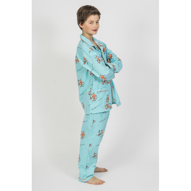 Pyjama enfant motif renard