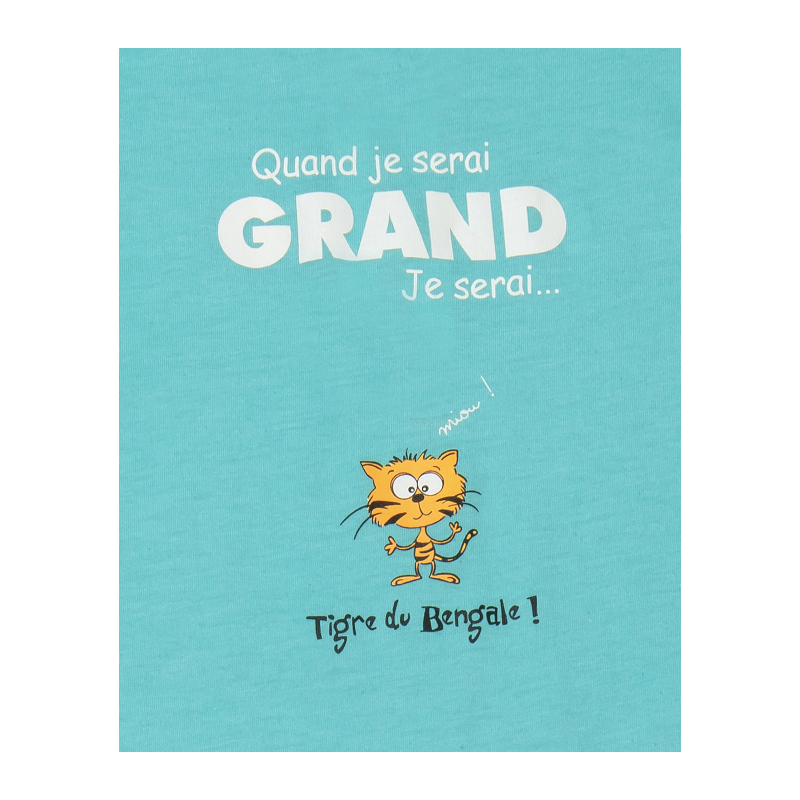 PYJAMA femme court Tigre du Bengale