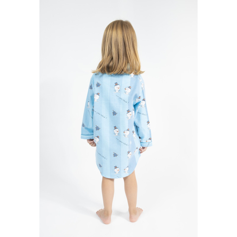 Chemise de nuit hiver fille UNE PETITE BALADE