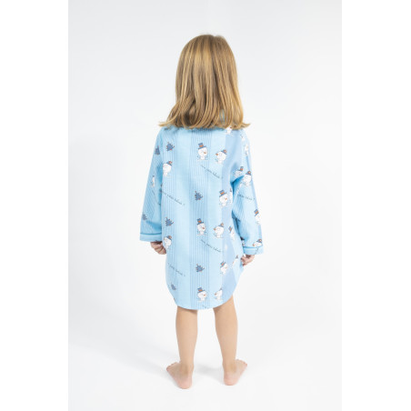 Chemise de nuit hiver fille UNE PETITE BALADE