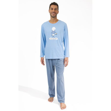 Lange pyjama voor heren LE CHEF