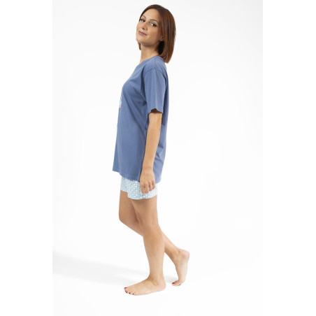 Pyjashort voor vrouwen LE LAPIN