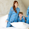 Flanellen pyjama voor vrouwen Kat en Vis