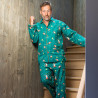 Pyjama flanelle homme Lutins de Noël