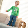 PYJAMA enfant long vert MOUTON
