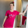 Maxi t-shirt voor dames ICE CREAM