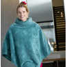 Poncho Flesgroen voor DAMES