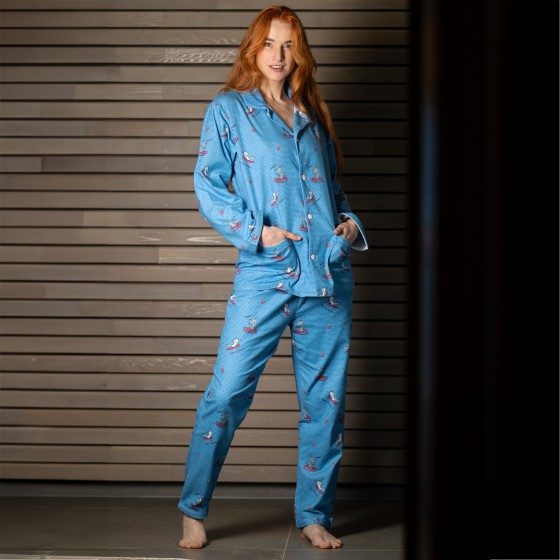 Pyjama flanelle femme LA GLISSE