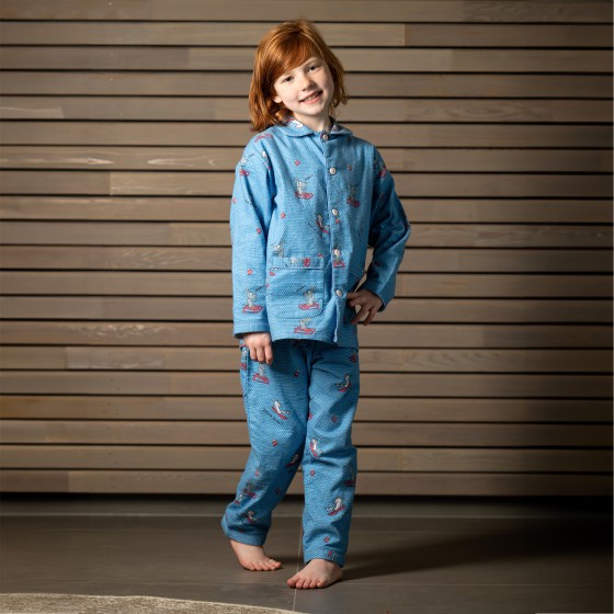 Pyjama flanelle enfant LA GLISSE