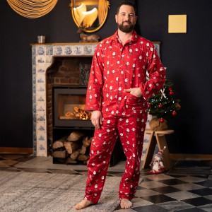 Pyjama flanelle homme Joyeux Noël