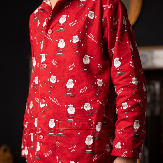 Pyjama flanelle enfant Joyeux Noël