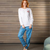 Pyjama jersey-flanelle femme LA GLISSE 2
