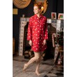 Chemise de nuit flanelle femme Joyeux Noël