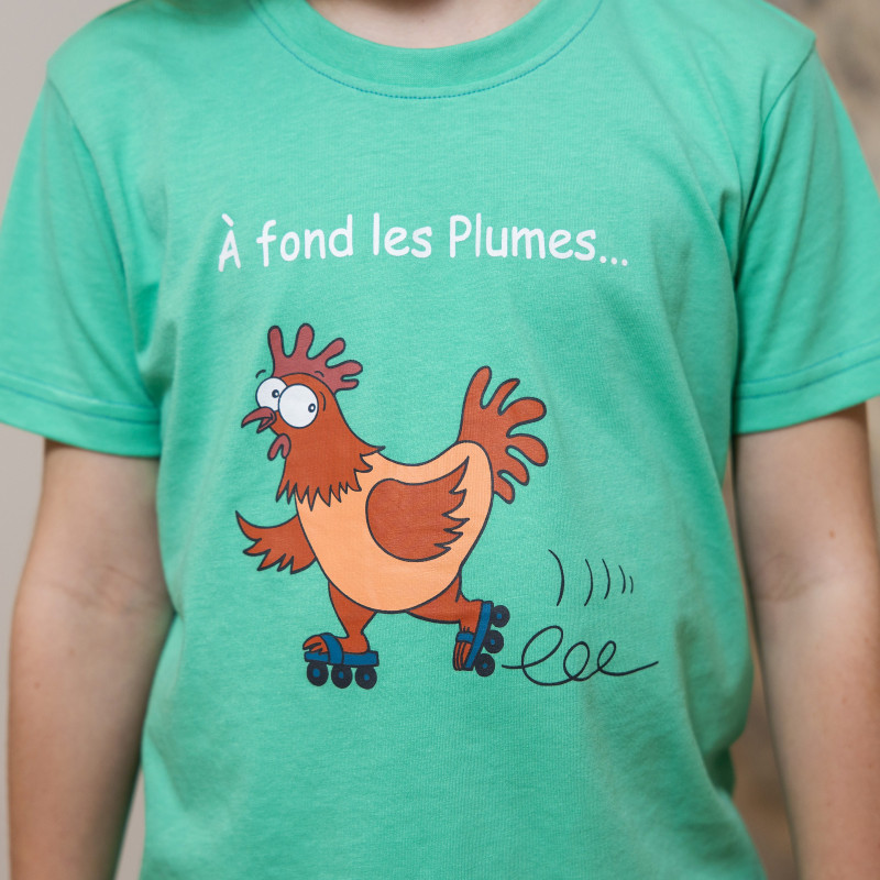 PYJAMA enfant jersey Plumes court