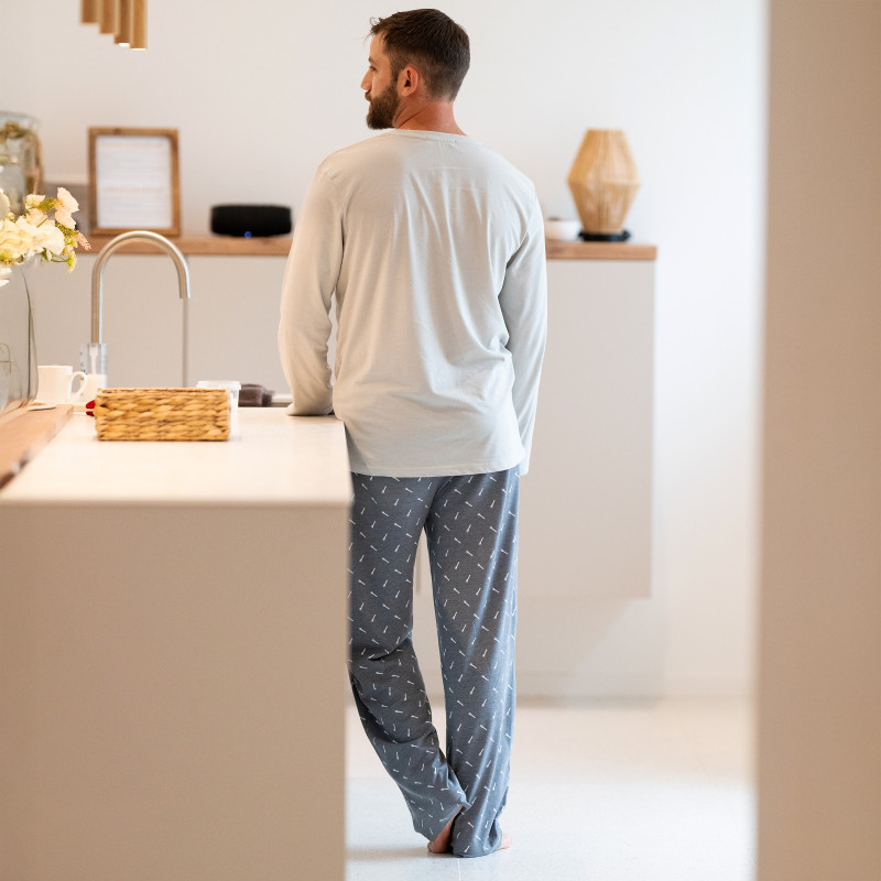 PYJAMA homme jersey GOURMET long