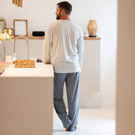 PYJAMA homme jersey GOURMET long