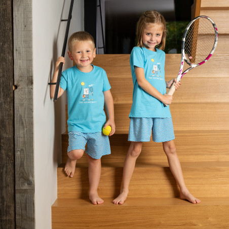 Zomerpyjashort voor kinderen SEA-SUN-SPORT