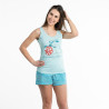 PYJAMA femme été shorty REBONDISSEMENTS