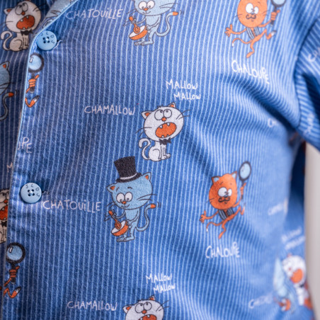 Flanellen pyjama voor mannen CHALOUPE