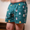 Flanellen BOXERSHORT voor heren FLOCONFORTABLE