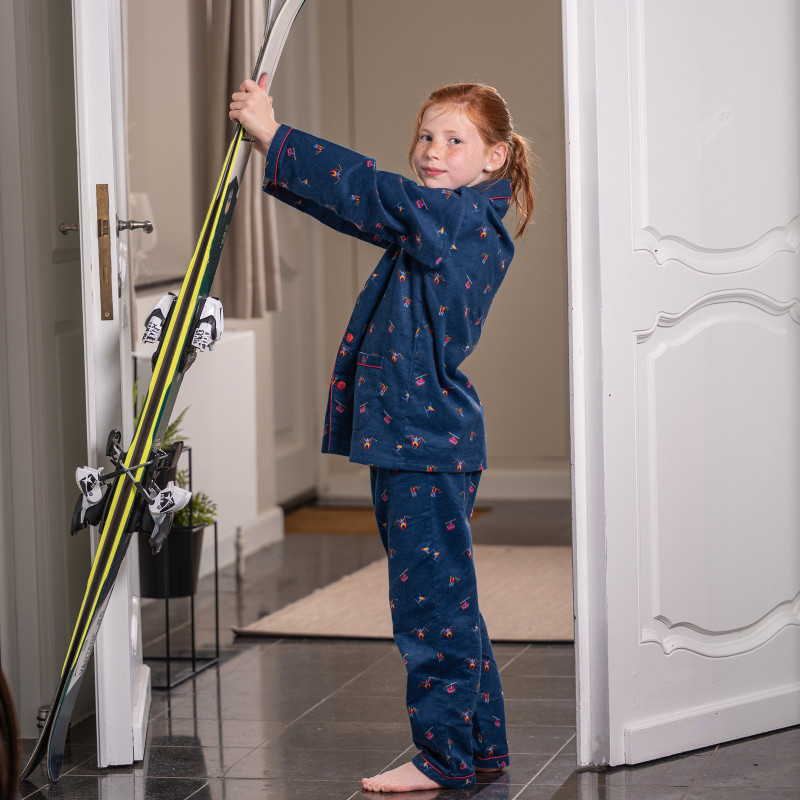 Pyjama flanelle enfant SKIEURS