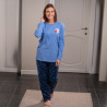 Pyjama jersey/flanelle femme SKIEURS 2