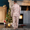 Pyjama flanelle homme Merry Xmas
