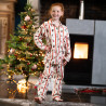 Flanellen pyjama voor kinderen MERRY XMAS