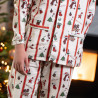 Flanellen pyjama voor kinderen MERRY XMAS