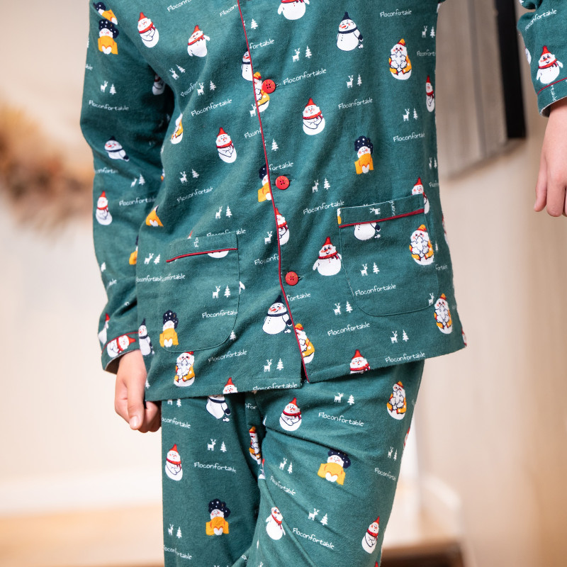 Pyjama flanelle enfant FLOCONFORTABLE
