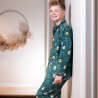 Flanellen pyjama voor kinderen FLOCONFORTABLE