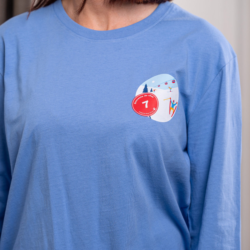 Pyjama jersey/flanelle femme SKIEURS 2