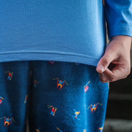 Pyjama jersey/flanelle enfant SKIEURS 2
