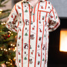 Chemise de nuit flanelle fille Merry Xmas