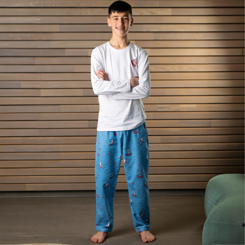 Kinderpyjama jersey/flanel LA GLISSE 2