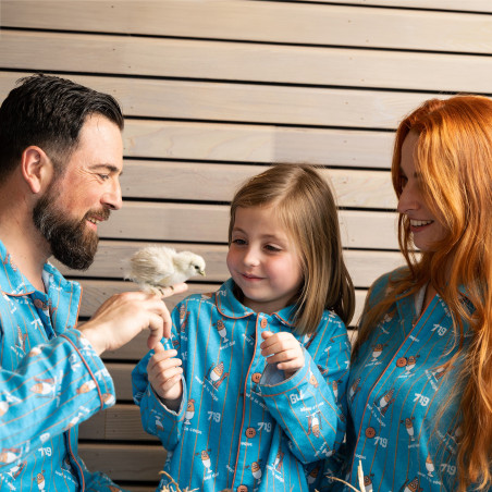 Flanellen herenpyjama 719