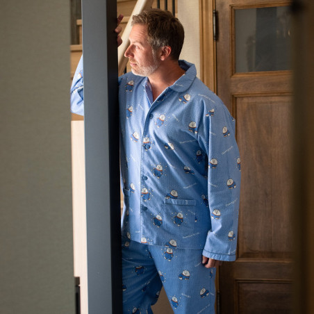 Pyjama flanelle homme OURS Je Fonds