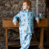 Winter pyjama voor kinderen CHIEN/CHAPEAU (hond/hoed)
