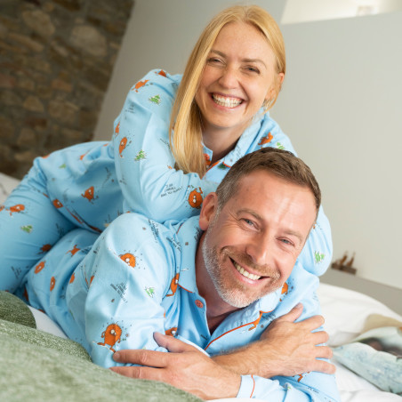 Winter pyjama voor heren  L'Adorable homme de neige