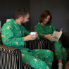 PYJAMA hiver homme CORGI vert