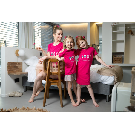 Maxi t-shirt voor meisjes ICE CREAM