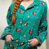 Pyjama flanelle femme Le taf des castors