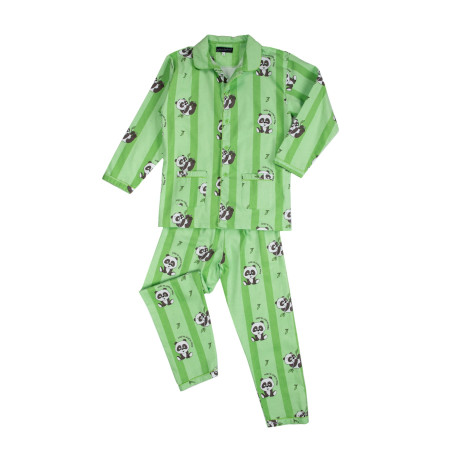 Bonnet de nuit 'Panda' Vert